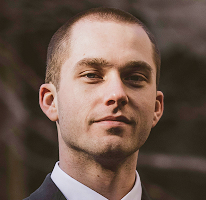 Analista de trading cripto Thomas Whitfield, retrato